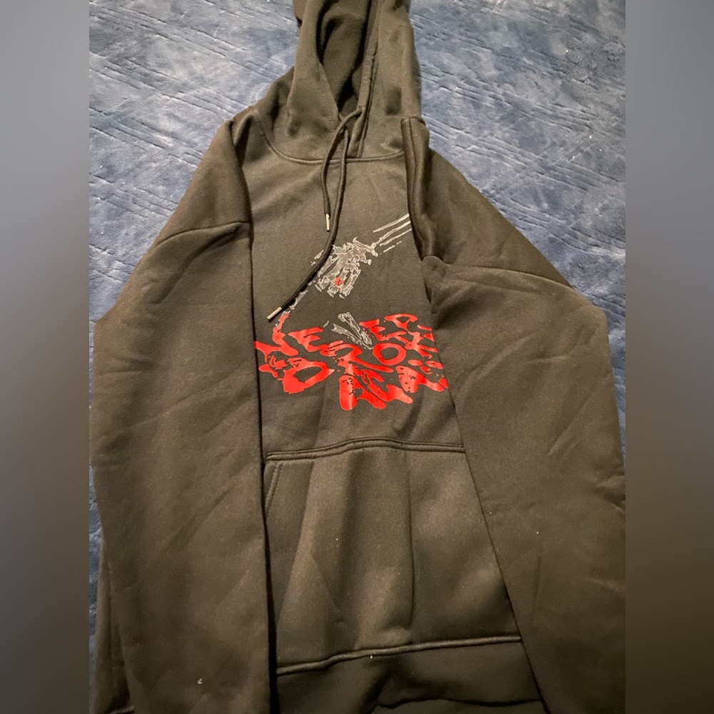 “Never Broke Again” Skeleton Black Hoodie